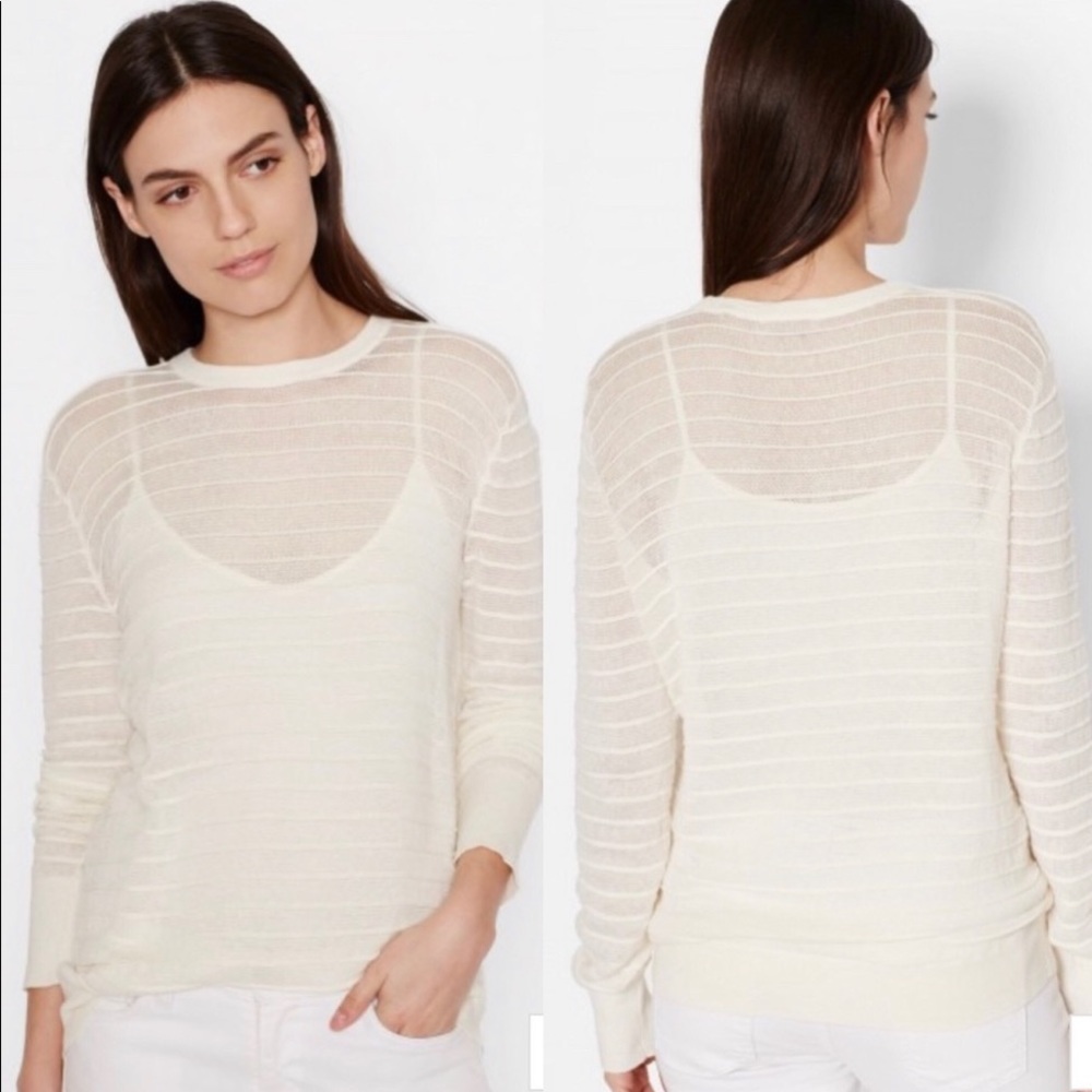NEW! Equipment Cotton/Silk Sweater